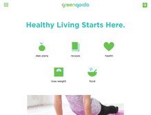 Tablet Screenshot of greengordo.com